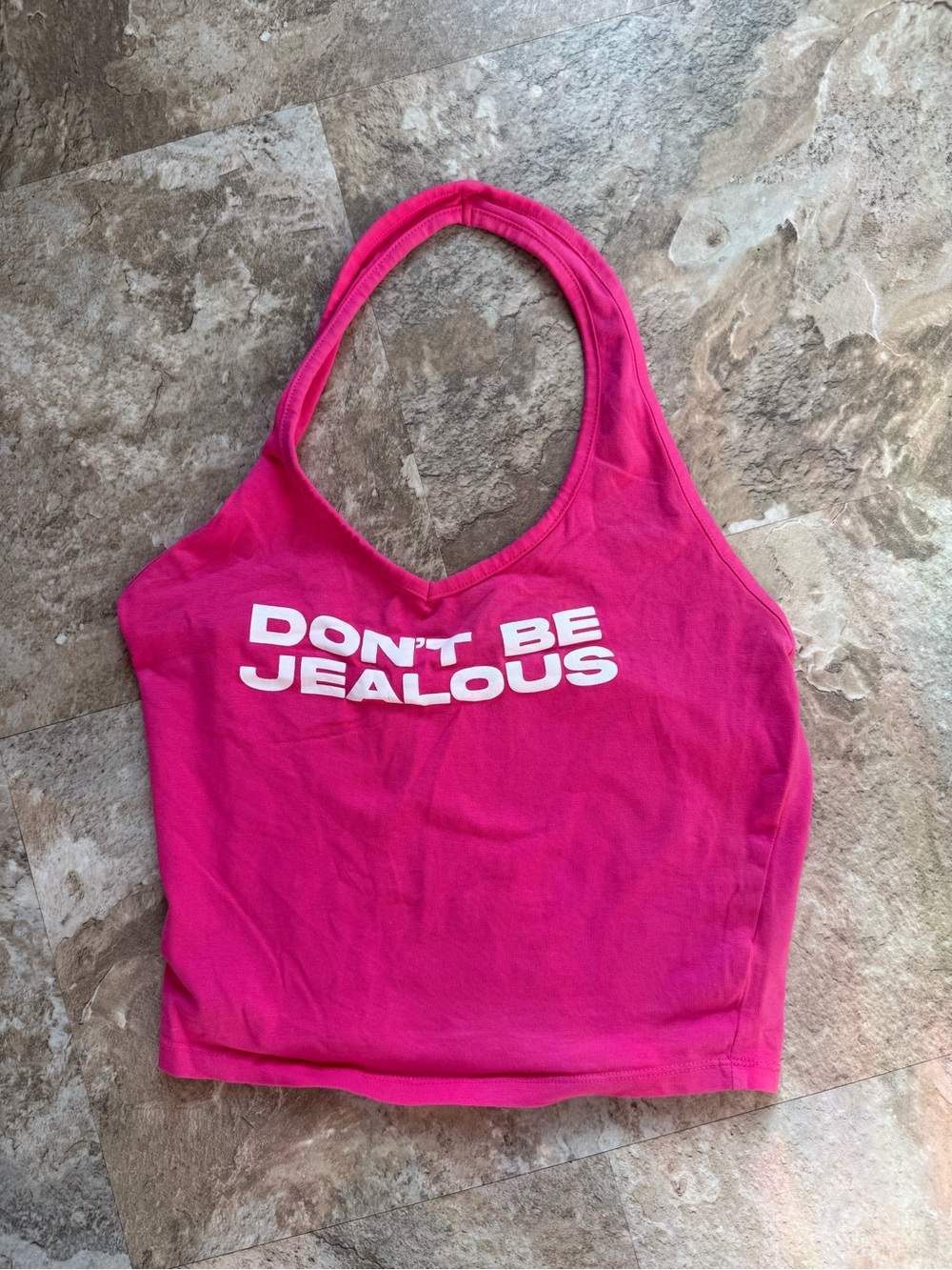 Y2K Windsor Hot Pink Halter Top